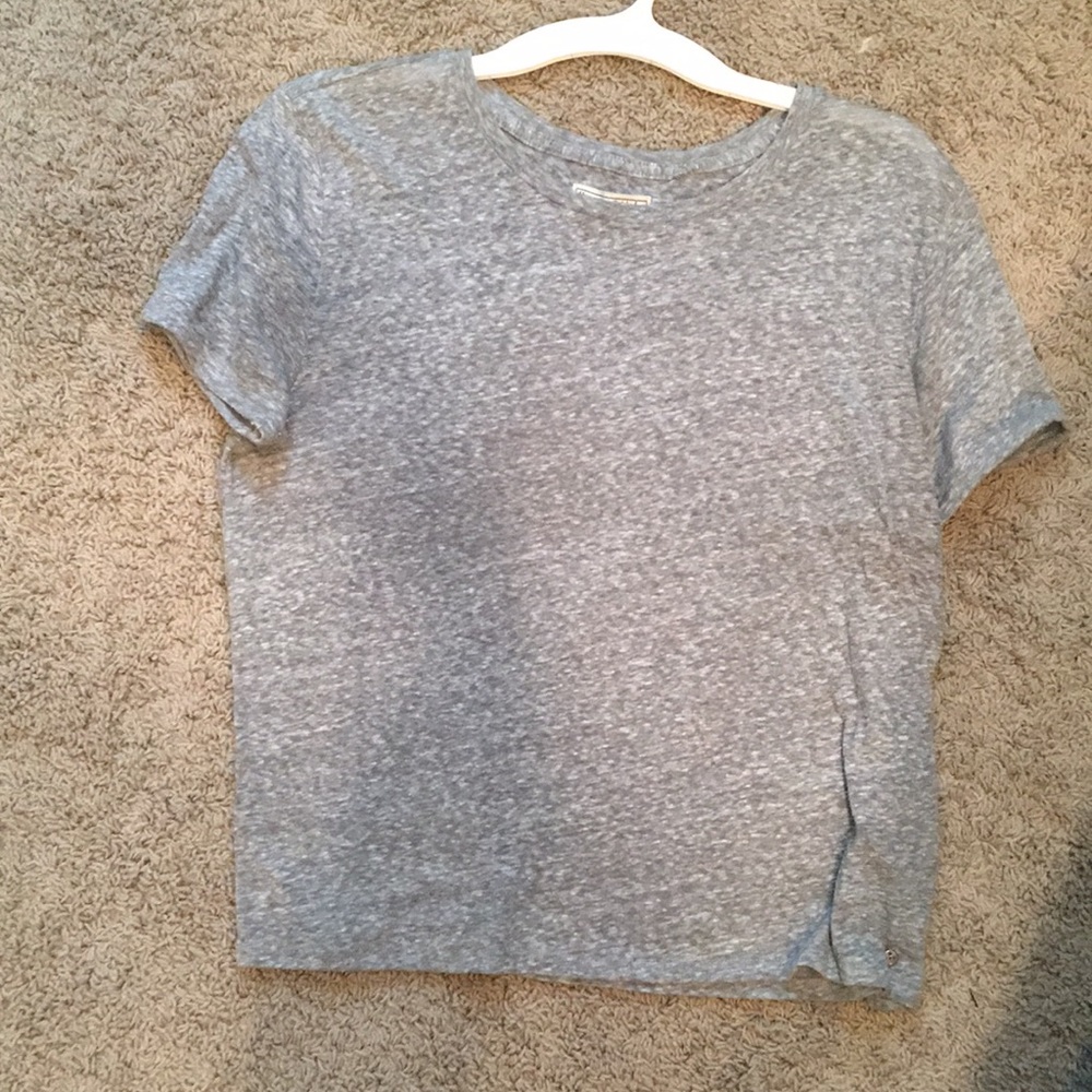 Abercrombie & Fitch essential grey top